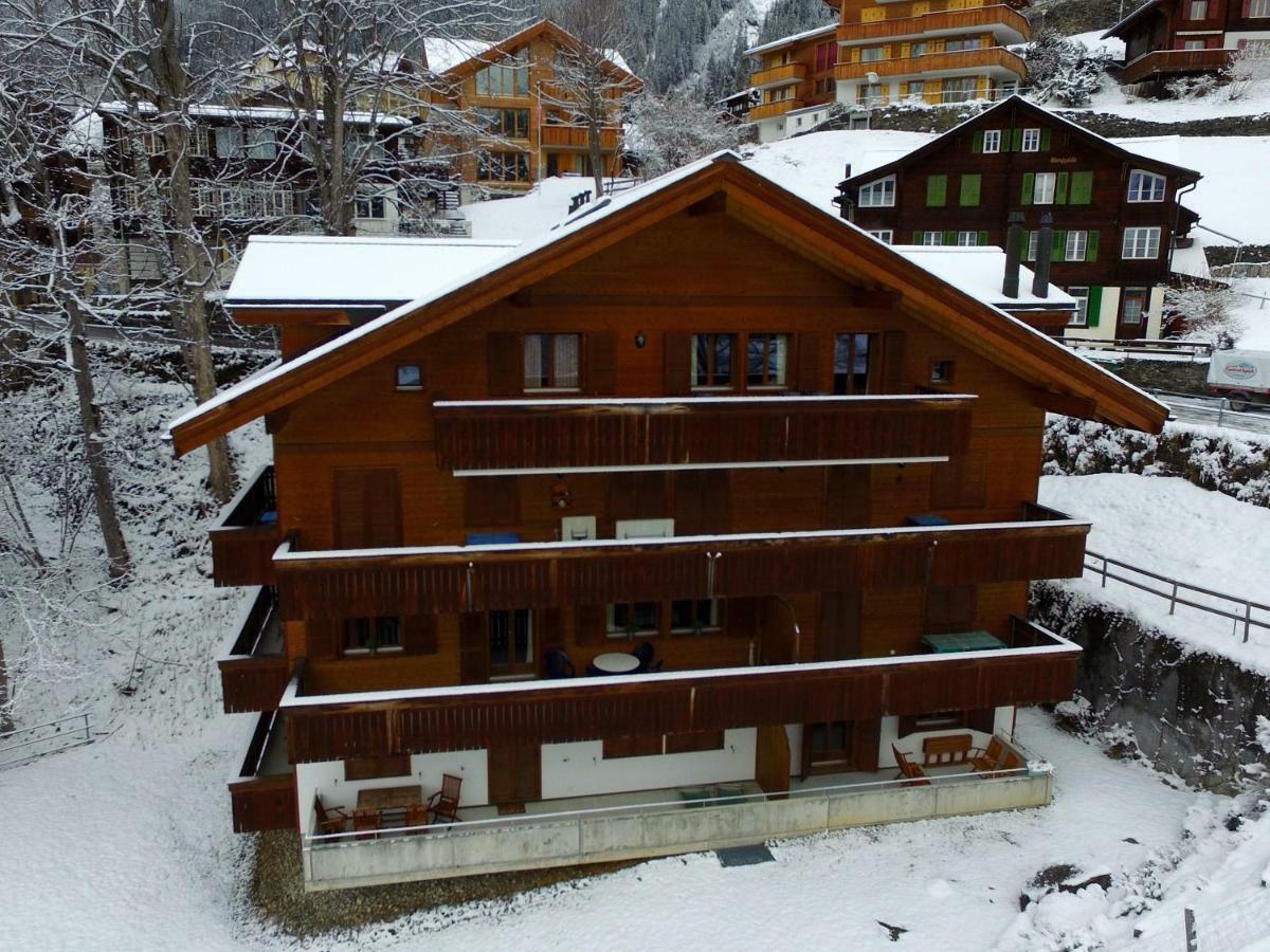 Appartamento Roossi-Huus 3 Wengen Esterno foto