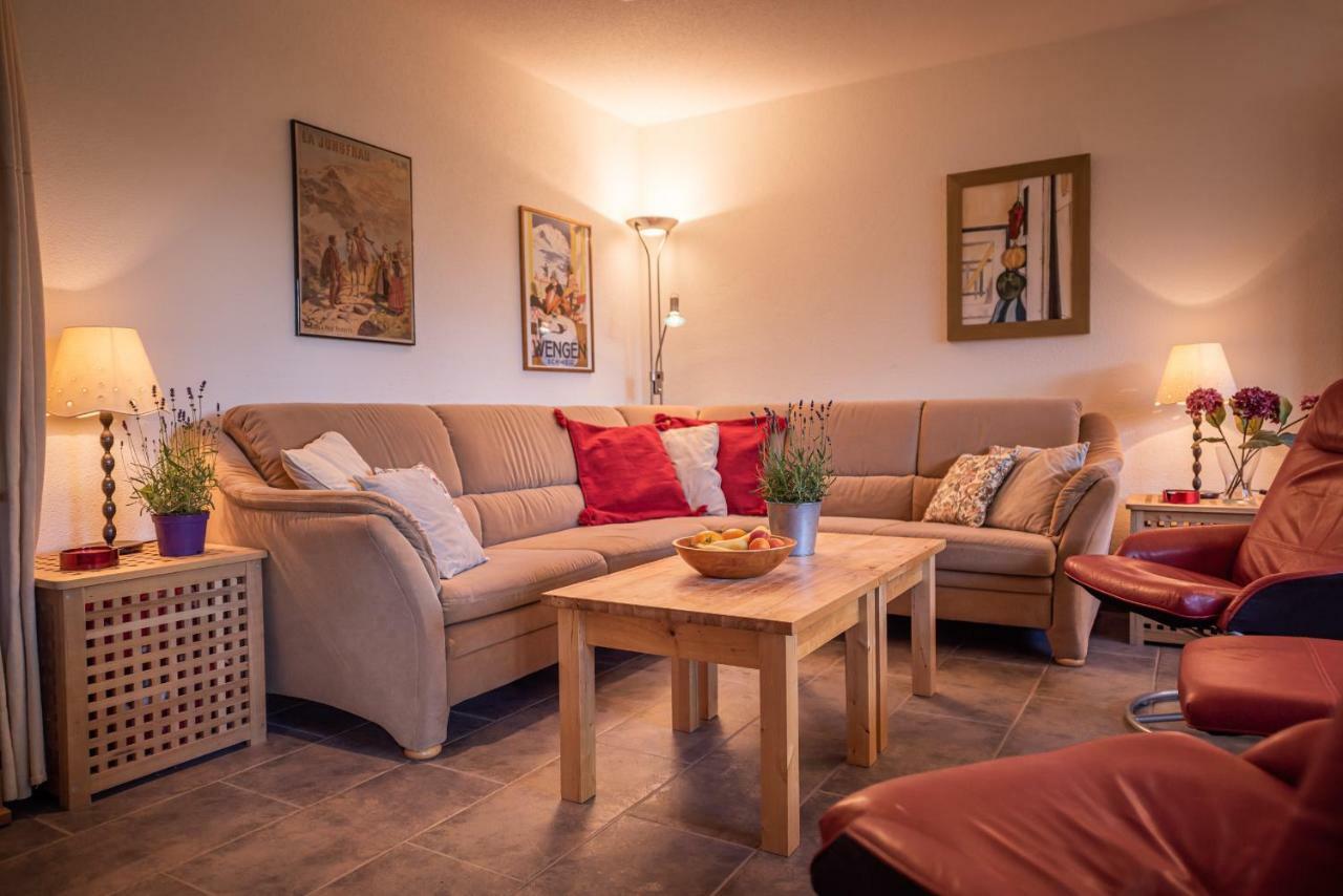 Appartamento Roossi-Huus 3 Wengen Esterno foto