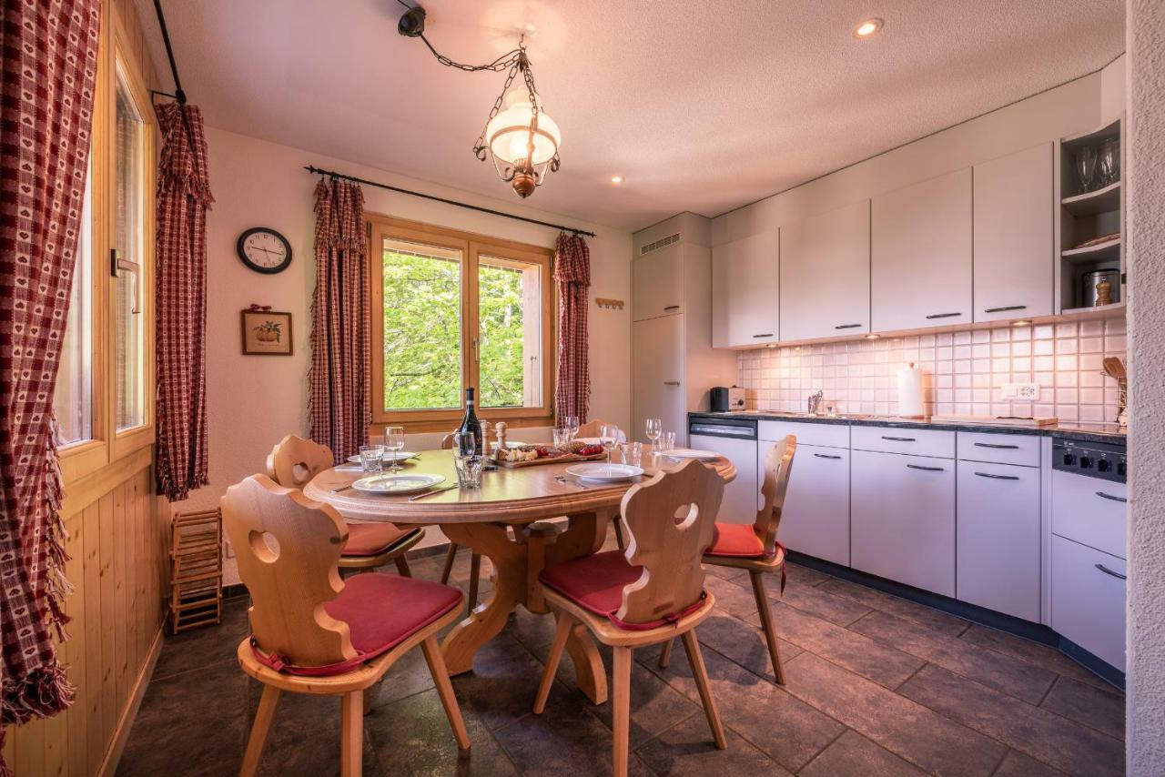 Appartamento Roossi-Huus 3 Wengen Esterno foto